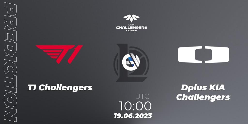 T1 Challengers - Dplus KIA Challengers: ennuste. 19.06.23, LoL, LCK Challengers League 2023 Summer - Group Stage