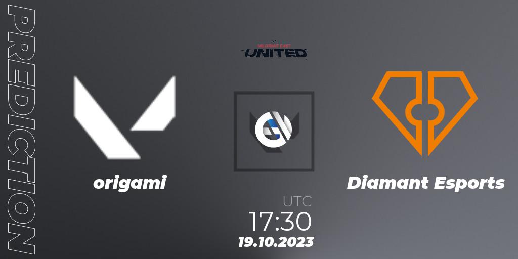ESC Gaming - Diamant Esports: ennuste. 18.10.2023 at 15:00, VALORANT, VALORANT East: United: Season 2: Stage 3 - League
