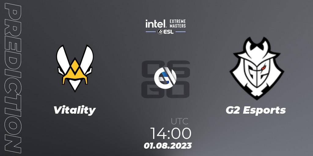 Vitality - G2 Esports: ennuste. 01.08.23, CS2 (CS:GO), IEM Cologne 2023