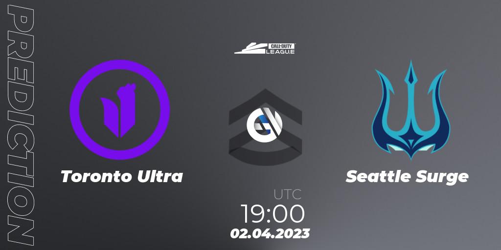 Toronto Ultra - Seattle Surge: ennuste. 02.04.2023 at 19:00, Call of Duty, Call of Duty League 2023: Stage 4 Major Qualifiers