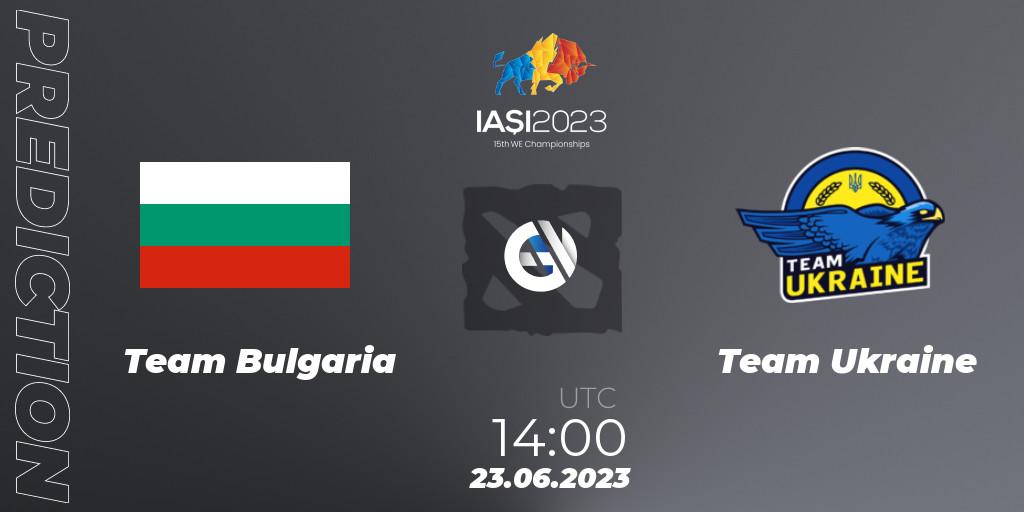 Team Bulgaria - Team Ukraine: ennuste. 23.06.23, Dota 2, IESF Europe B Qualifier 2023