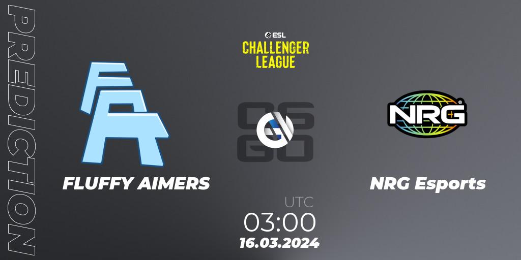 FLUFFY AIMERS - NRG Esports: ennuste. 16.03.24, CS2 (CS:GO), ESL Challenger League Season 47: North America