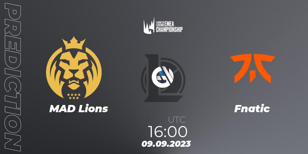 MAD Lions - Fnatic: ennuste. 09.09.23, LoL, LEC Finals 2023