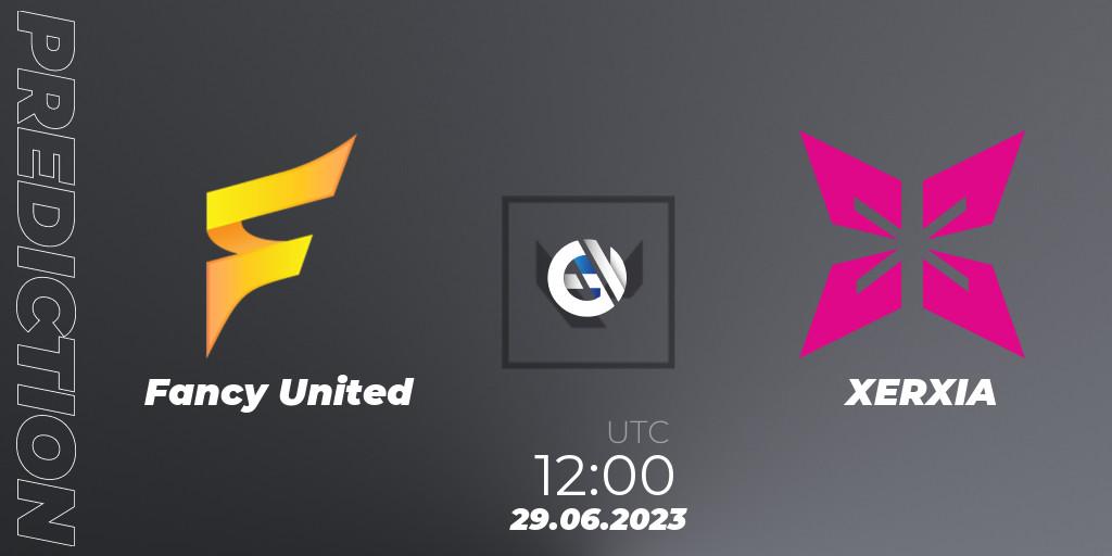 Fancy United - XERXIA: ennuste. 29.06.2023 at 13:30, VALORANT, VALORANT Challengers Ascension 2023: Pacific - Group Stage