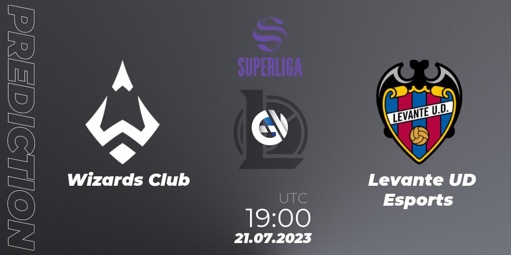 Wizards Club - Levante UD Esports: ennuste. 21.07.23, LoL, LVP Superliga 2nd Division 2023 Summer