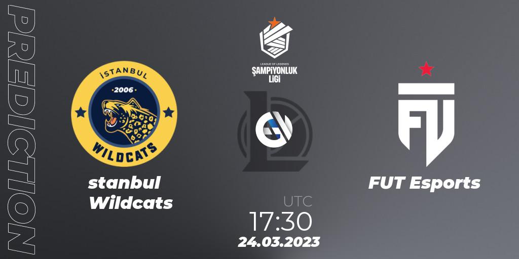 İstanbul Wildcats - FUT Esports: ennuste. 24.03.23, LoL, TCL Winter 2023 - Playoffs