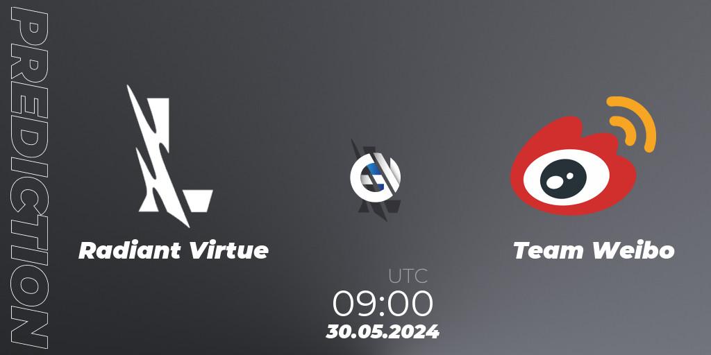Radiant Virtue - Team Weibo: ennuste. 30.05.2024 at 09:00, Wild Rift, Wild Rift Super League Summer 2024 - 5v5 Tournament Group Stage