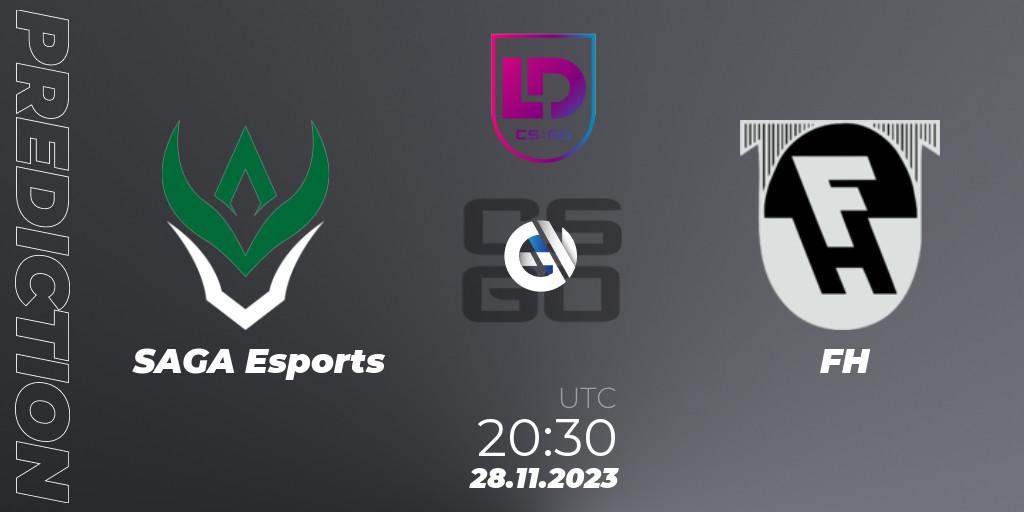 SAGA Esports - FH: ennuste. 30.11.2023 at 21:30, Counter-Strike (CS2), Icelandic Esports League Season 8: Regular Season