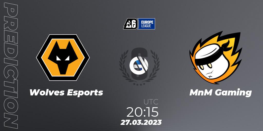 Wolves Esports - MnM Gaming: ennuste. 27.03.23, Rainbow Six, Europe League 2023 - Stage 1