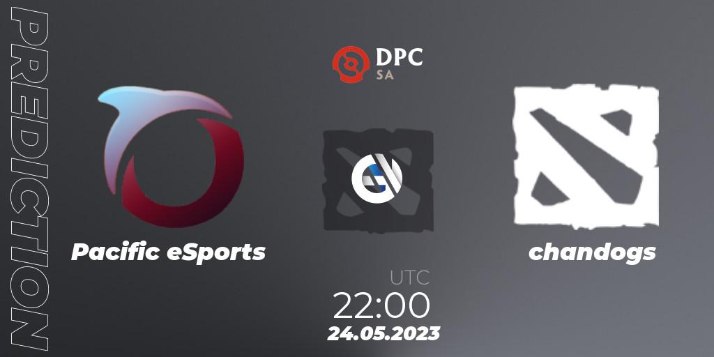 Pacific eSports - chandogs: ennuste. 24.05.2023 at 19:00, Dota 2, DPC 2023 Tour 3: SA Closed Qualifier
