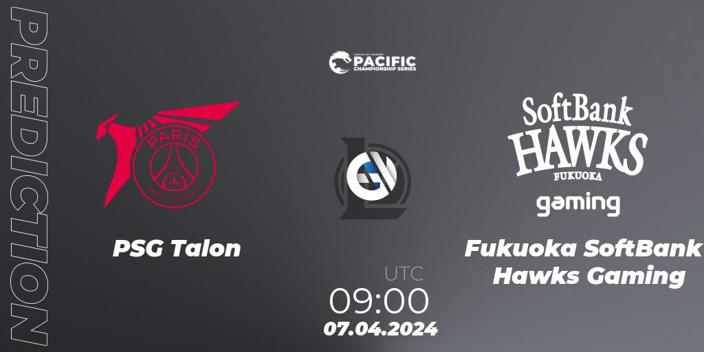 PSG Talon - Fukuoka SoftBank Hawks Gaming: ennuste. 07.04.24, LoL, PCS Playoffs Spring 2024