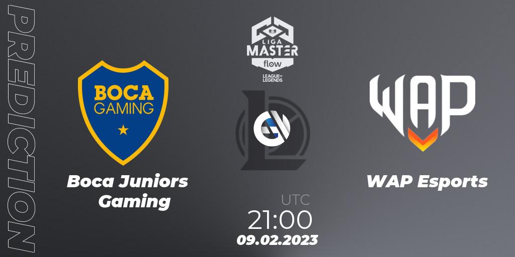 Boca Juniors Gaming - WAP Esports: ennuste. 09.02.23, LoL, Liga Master Opening 2023 - Group Stage
