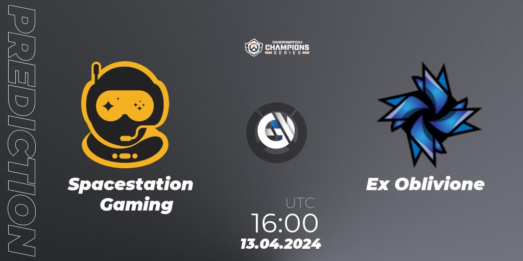 Spacestation Gaming - Ex Oblivione: ennuste. 13.04.2024 at 16:00, Overwatch, Overwatch Champions Series 2024 - EMEA Stage 2 Group Stage