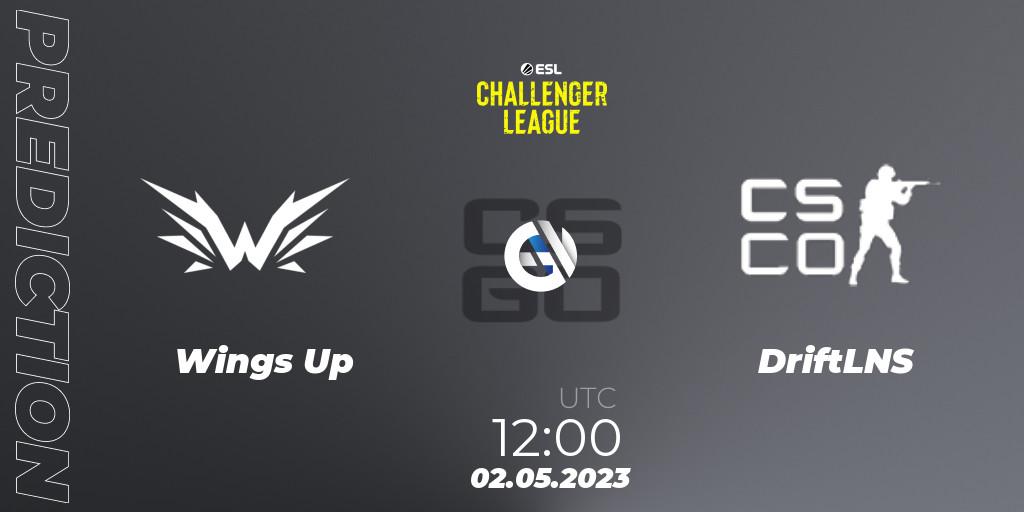 Wings Up - DriftLNS: ennuste. 02.05.2023 at 12:00, Counter-Strike (CS2), ESL Challenger League Season 45: Asia-Pacific