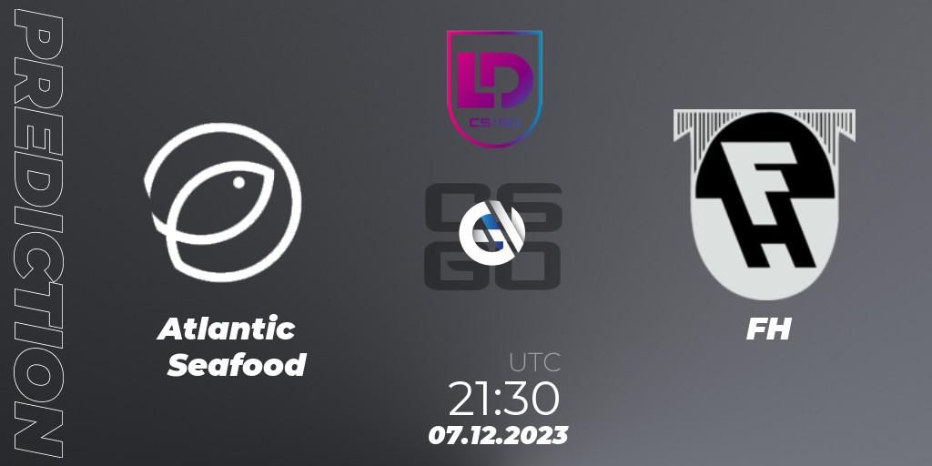 Atlantic Seafood - FH: ennuste. 07.12.2023 at 21:30, Counter-Strike (CS2), Icelandic Esports League Season 8: Regular Season