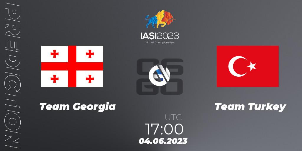 Team Georgia - Team Turkey: ennuste. 04.06.23, CS2 (CS:GO), IESF World Esports Championship 2023: Eastern Europe Qualifier