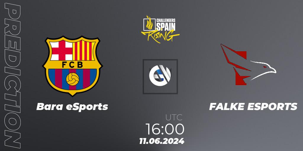 Barça eSports - FALKE ESPORTS: ennuste. 11.06.2024 at 18:00, VALORANT, VALORANT Challengers 2024 Spain: Rising Split 2