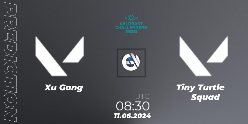 Xu Gang - Tiny Turtle Squad: ennuste. 11.06.2024 at 08:30, VALORANT, VALORANT Challengers 2024 Oceania: Split 2