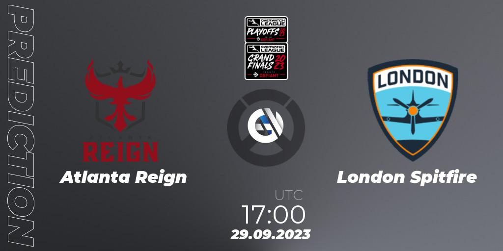 Atlanta Reign - London Spitfire: ennuste. 29.09.23, Overwatch, Overwatch League 2023 - Playoffs