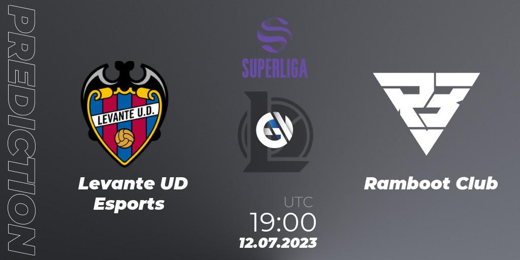 Levante UD Esports - Ramboot Club: ennuste. 12.07.2023 at 18:00, LoL, LVP Superliga 2nd Division 2023 Summer