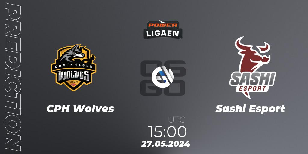 CPH Wolves - Sashi Esport: ennuste. 27.05.2024 at 15:00, Counter-Strike (CS2), Dust2.dk Ligaen Season 26