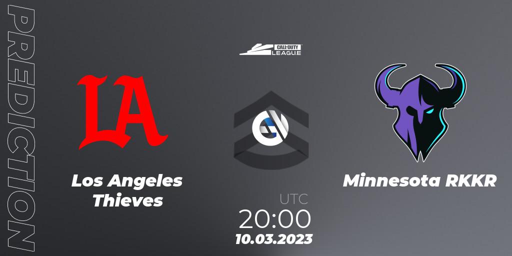 Los Angeles Thieves - Minnesota RØKKR: ennuste. 10.03.2023 at 20:00, Call of Duty, Call of Duty League 2023: Stage 3 Major