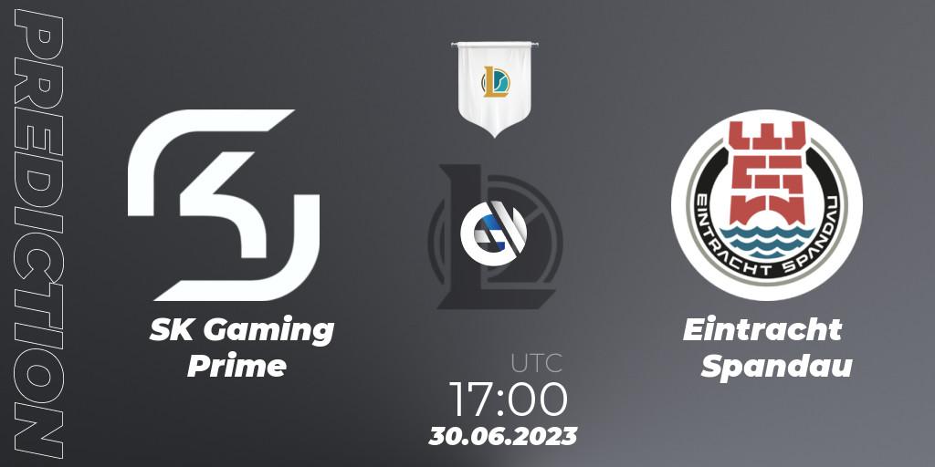 SK Gaming Prime - Eintracht Spandau: ennuste. 30.06.2023 at 17:00, LoL, Prime League Summer 2023 - Group Stage