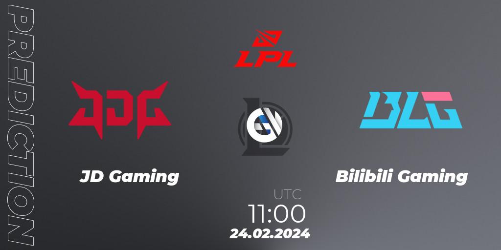 JD Gaming - Bilibili Gaming: ennuste. 24.02.24, LoL, LPL Spring 2024 - Group Stage