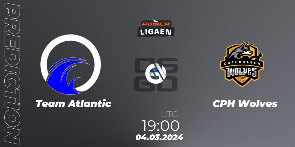 Team Atlantic - CPH Wolves: ennuste. 06.03.2024 at 19:00, Counter-Strike (CS2), Dust2.dk Ligaen Season 25