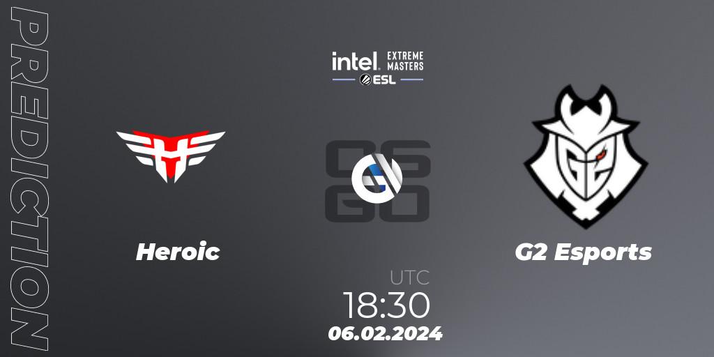 Heroic - G2 Esports: ennuste. 06.02.24, CS2 (CS:GO), IEM Katowice 2024