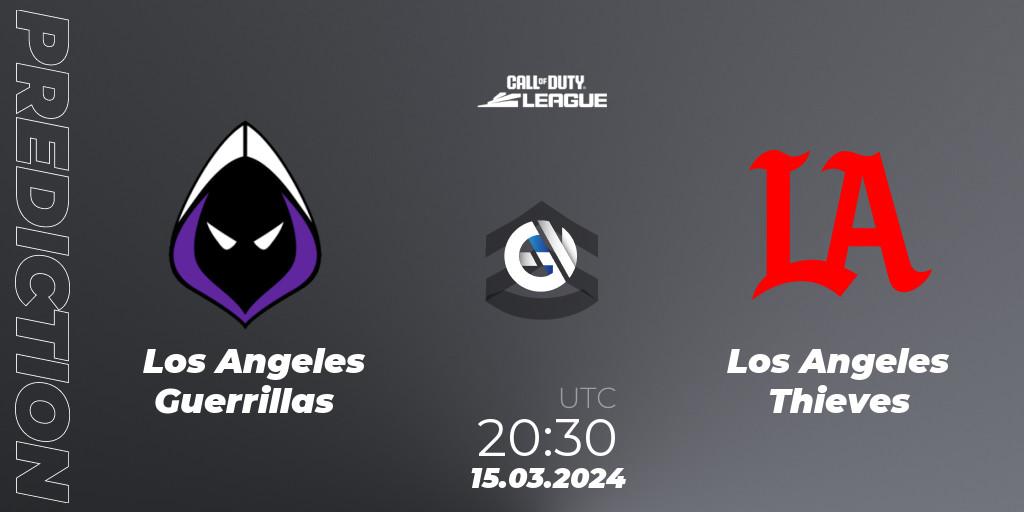 Los Angeles Guerrillas - Los Angeles Thieves: ennuste. 15.03.24, Call of Duty, Call of Duty League 2024: Stage 2 Major Qualifiers