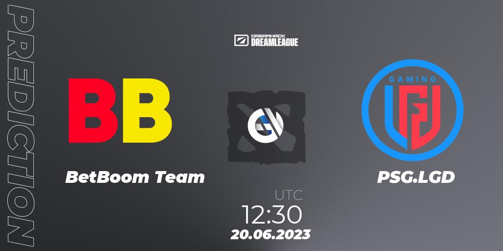 BetBoom Team - PSG.LGD: ennuste. 20.06.23, Dota 2, DreamLeague Season 20 - Group Stage 2