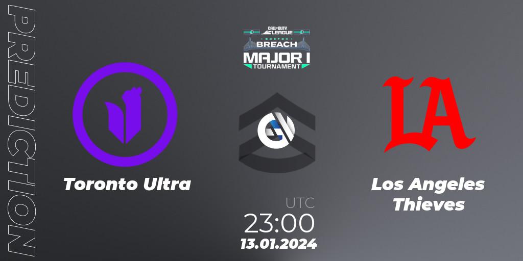 Toronto Ultra - Los Angeles Thieves: ennuste. 13.01.2024 at 23:00, Call of Duty, Call of Duty League 2024: Stage 1 Major Qualifiers