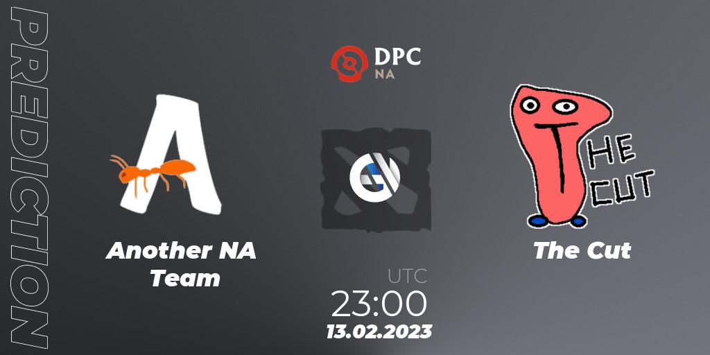 Another NA Team - The Cut: ennuste. 13.02.2023 at 22:55, Dota 2, DPC 2022/2023 Winter Tour 1: NA Division II (Lower)