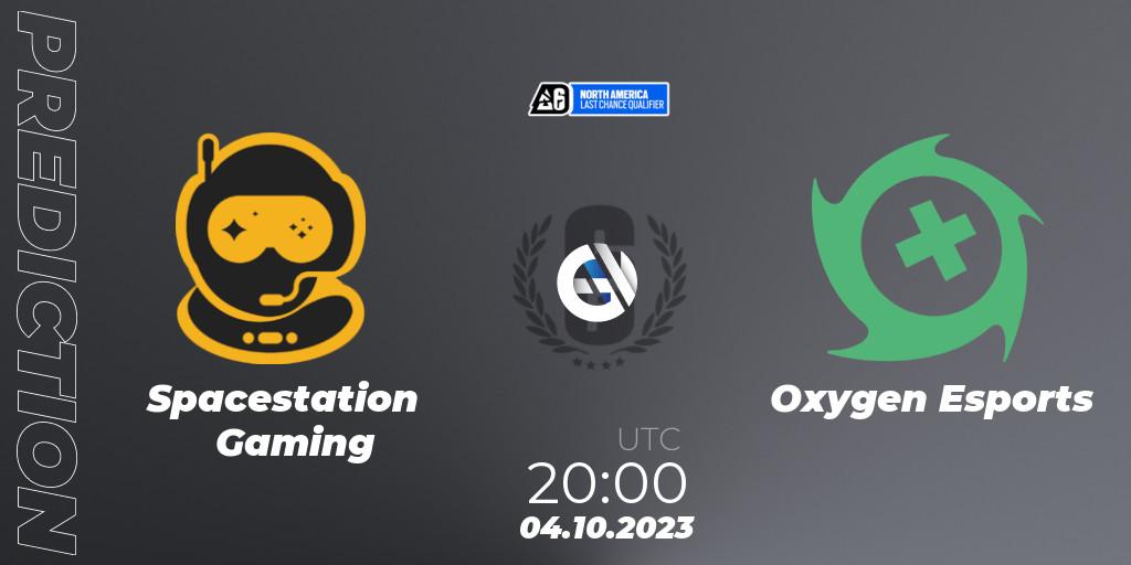 Spacestation Gaming - Oxygen Esports: ennuste. 04.10.23, Rainbow Six, North America League 2023 - Stage 2 - Last Chance Qualifier