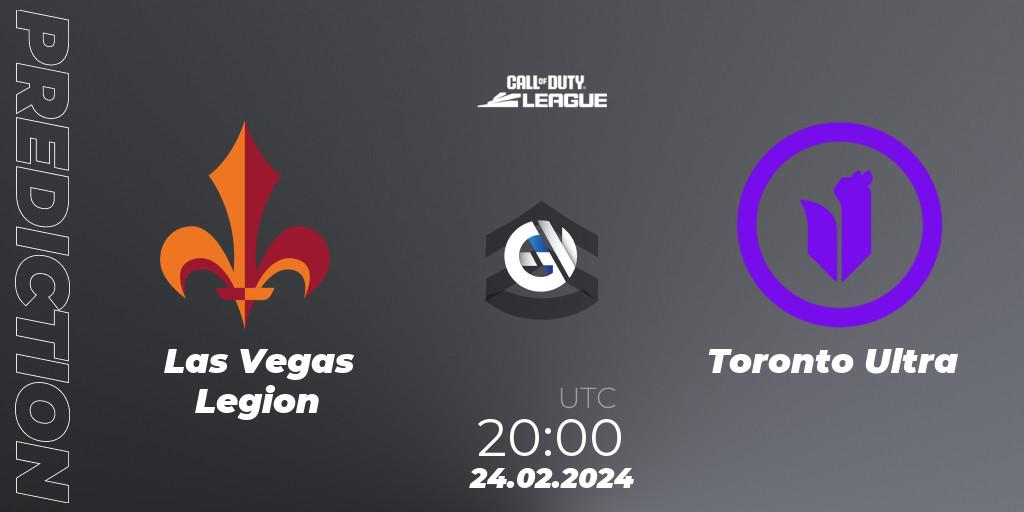Las Vegas Legion - Toronto Ultra: ennuste. 24.02.24, Call of Duty, Call of Duty League 2024: Stage 2 Major Qualifiers