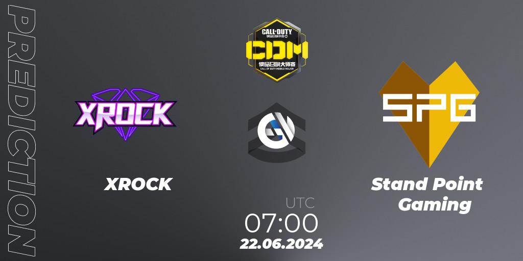 XROCK - Stand Point Gaming: ennuste. 07.07.2024 at 07:00, Call of Duty, China Masters 2024 S8: Regular Season