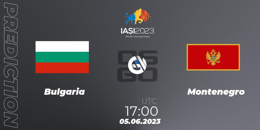 Bulgaria - Montenegro: ennuste. 05.06.23, CS2 (CS:GO), IESF World Esports Championship 2023: Eastern Europe Qualifier