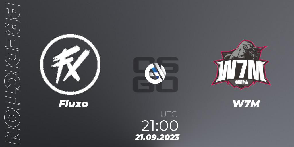 Fluxo - W7M: ennuste. 21.09.2023 at 21:00, Counter-Strike (CS2), BGS Esports 2023: Closed Qualifier