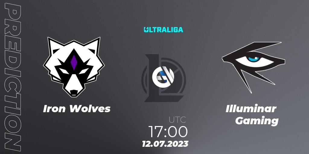 Iron Wolves - Illuminar Gaming: ennuste. 12.07.2023 at 17:00, LoL, Ultraliga Season 10 2023 Regular Season