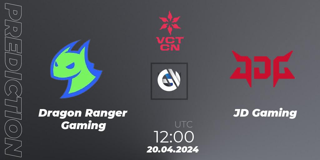 Dragon Ranger Gaming - JD Gaming: ennuste. 20.04.24, VALORANT, VALORANT Champions Tour China 2024: Stage 1 - Group Stage