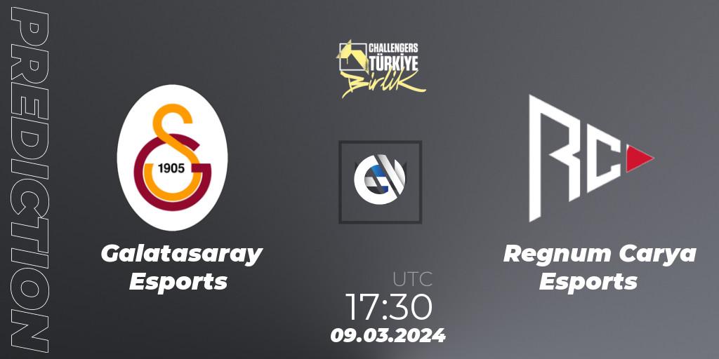 Galatasaray Esports - Regnum Carya Esports: ennuste. 09.03.24, VALORANT, VALORANT Challengers 2024 Turkey: Birlik Split 1