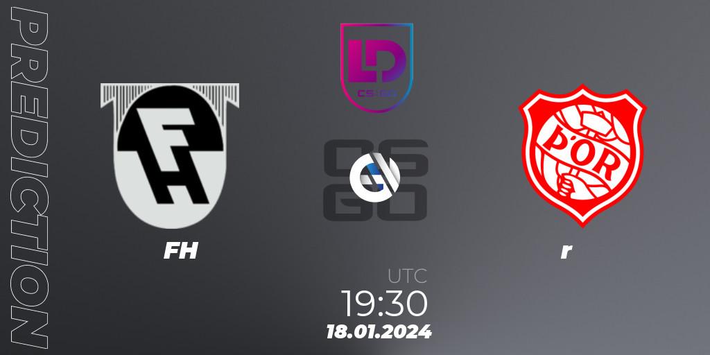 FH - Þór: ennuste. 18.01.2024 at 19:30, Counter-Strike (CS2), Icelandic Esports League Season 8: Regular Season
