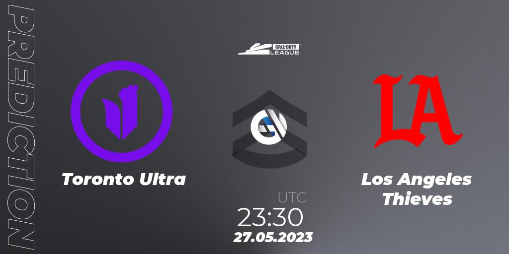 Toronto Ultra - Los Angeles Thieves: ennuste. 27.05.2023 at 23:30, Call of Duty, Call of Duty League 2023: Stage 5 Major