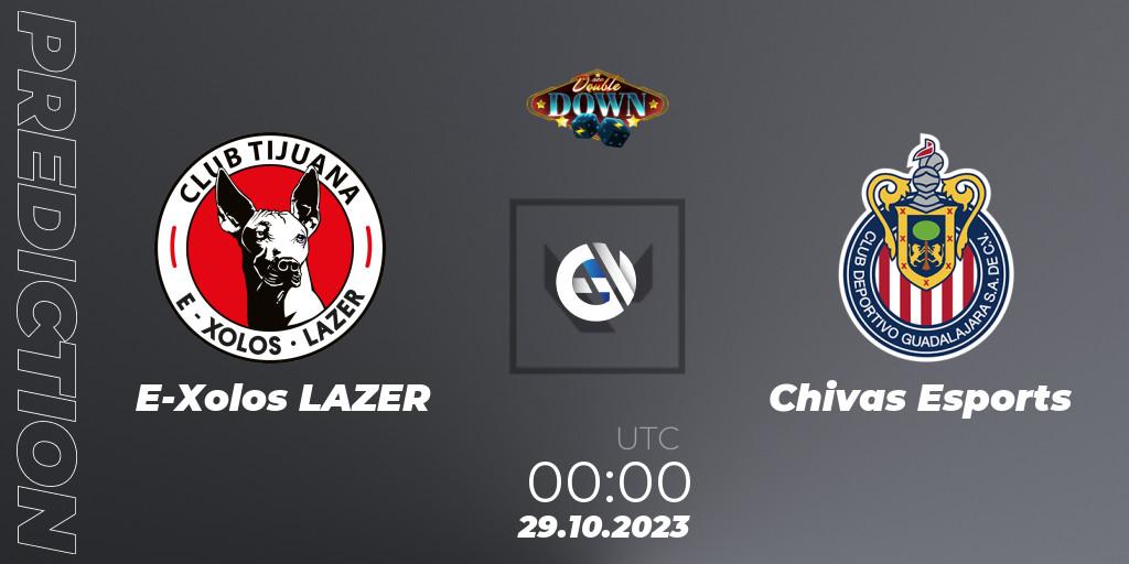 E-Xolos LAZER - Chivas Esports: ennuste. 29.10.23, VALORANT, ACE Double Down
