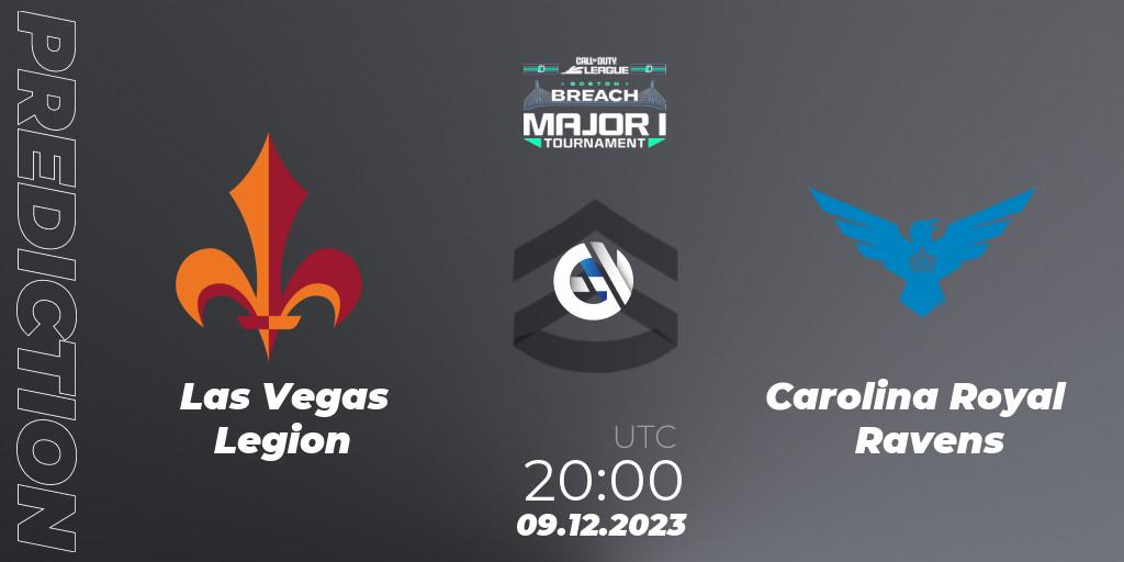 Las Vegas Legion - Carolina Royal Ravens: ennuste. 10.12.2023 at 20:00, Call of Duty, Call of Duty League 2024: Stage 1 Major Qualifiers