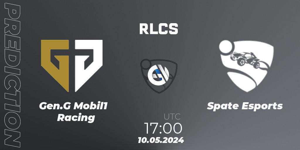 Gen.G Mobil1 Racing - Spate Esports: ennuste. 10.05.2024 at 17:00, Rocket League, RLCS 2024 - Major 2: NA Open Qualifier 5