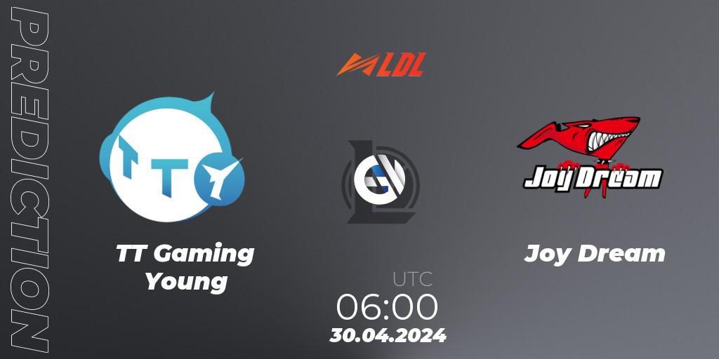 TT Gaming Young - Joy Dream: ennuste. 30.04.2024 at 06:00, LoL, LDL 2024 - Stage 2