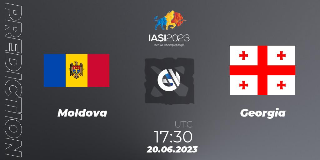 Moldova - Georgia: ennuste. 20.06.2023 at 19:24, Dota 2, IESF Europe B Qualifier 2023