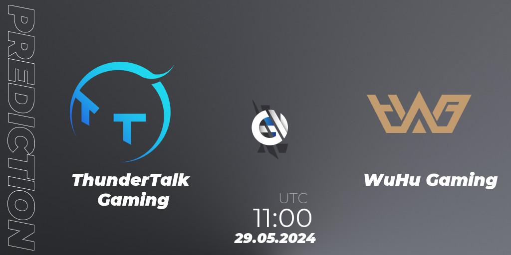 ThunderTalk Gaming - WuHu Gaming: ennuste. 29.05.2024 at 11:00, Wild Rift, Wild Rift Super League Summer 2024 - 5v5 Tournament Group Stage